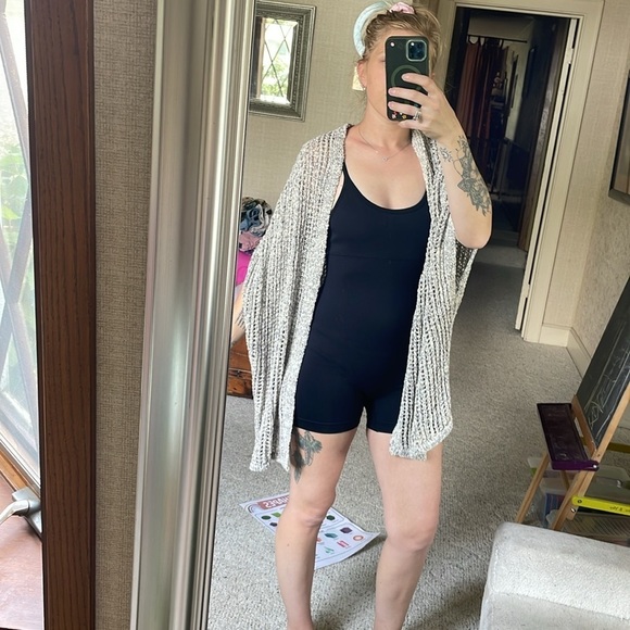 NWT Lane Bryant Light Gray Cardigan Sweater 14/16 - Picture 6 of 14